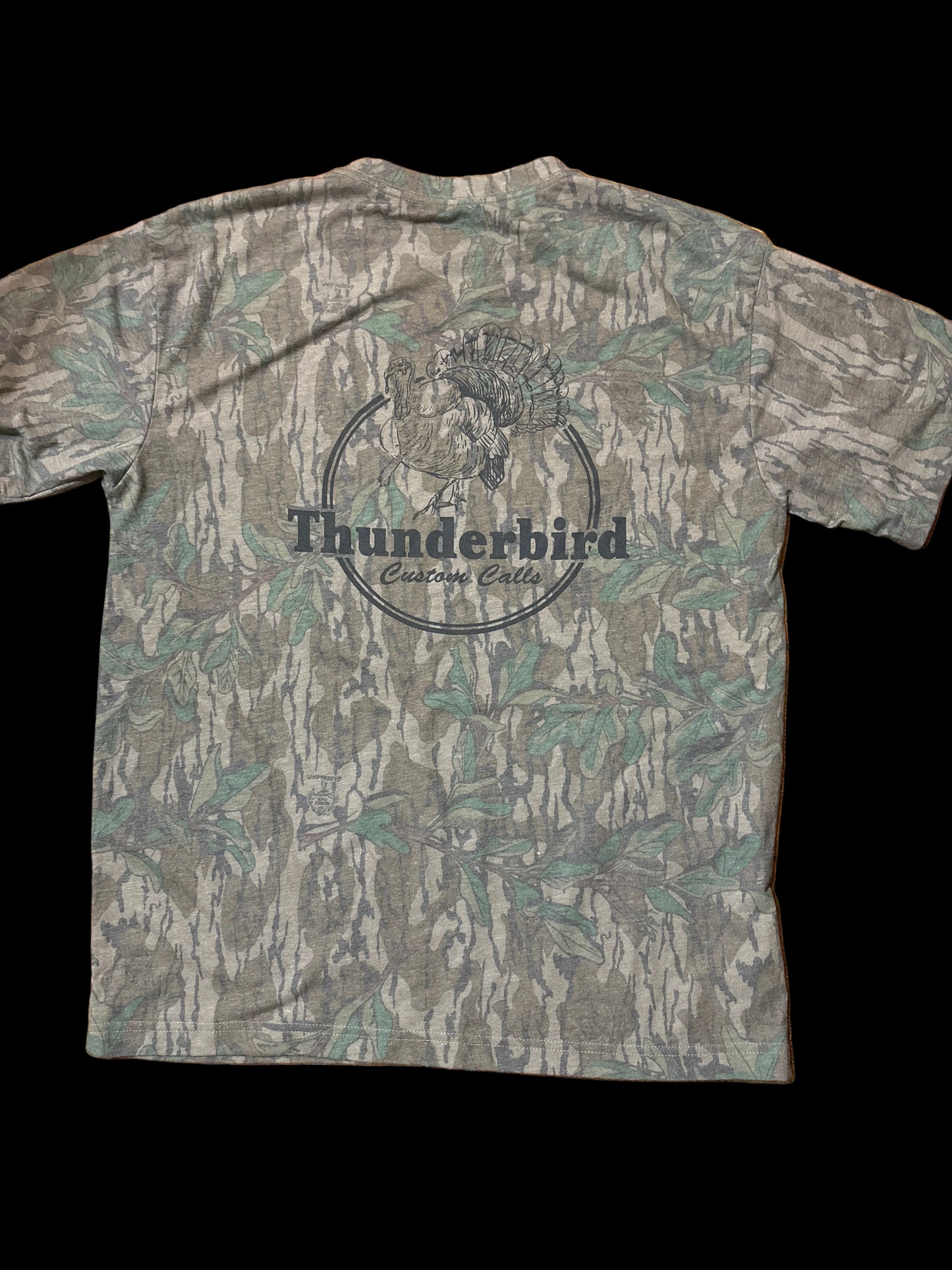 Thunderbird logo Greenleaf short sleeve tshirt