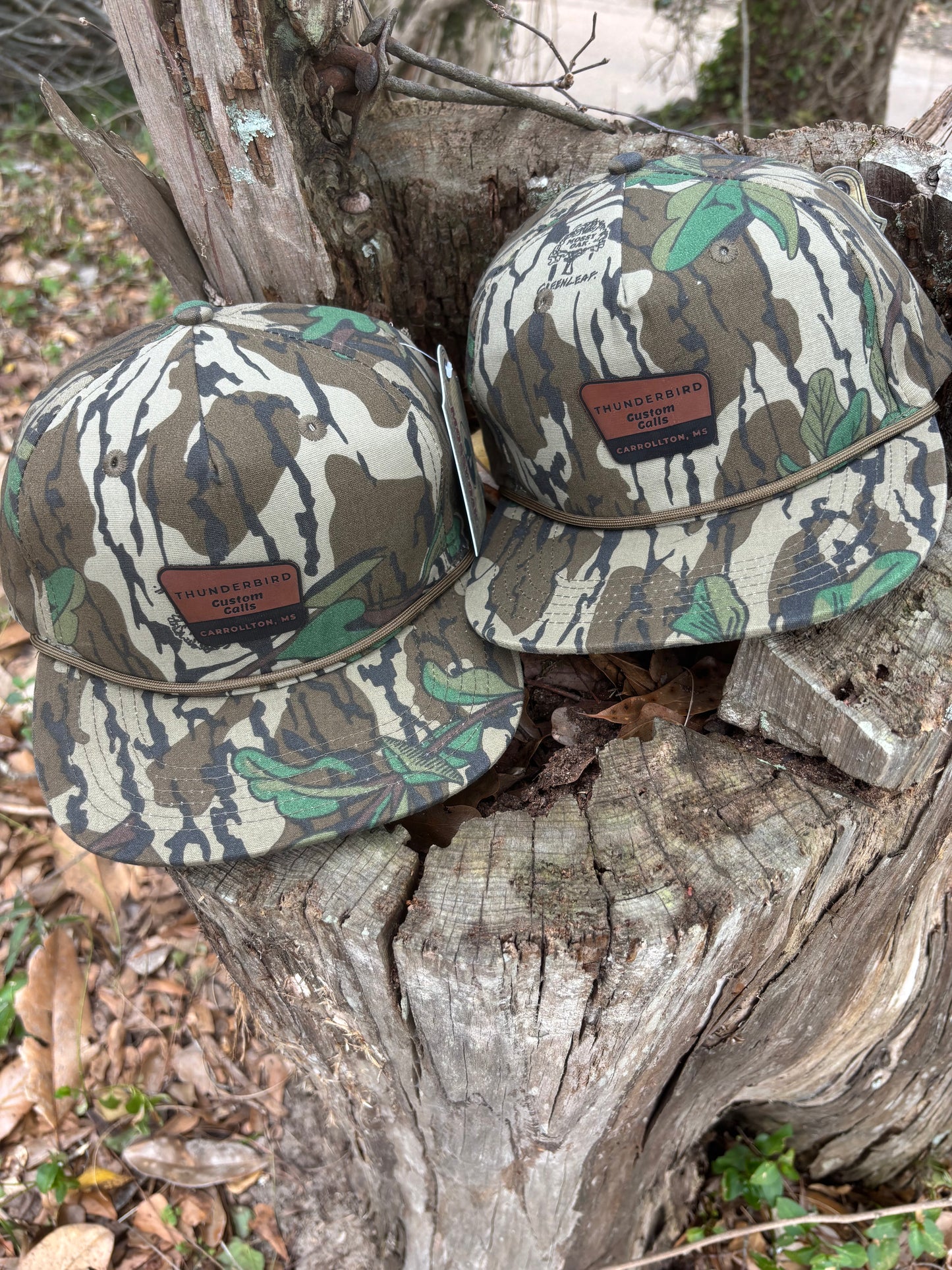 Thunderbird forest sign patch hat Greenleaf