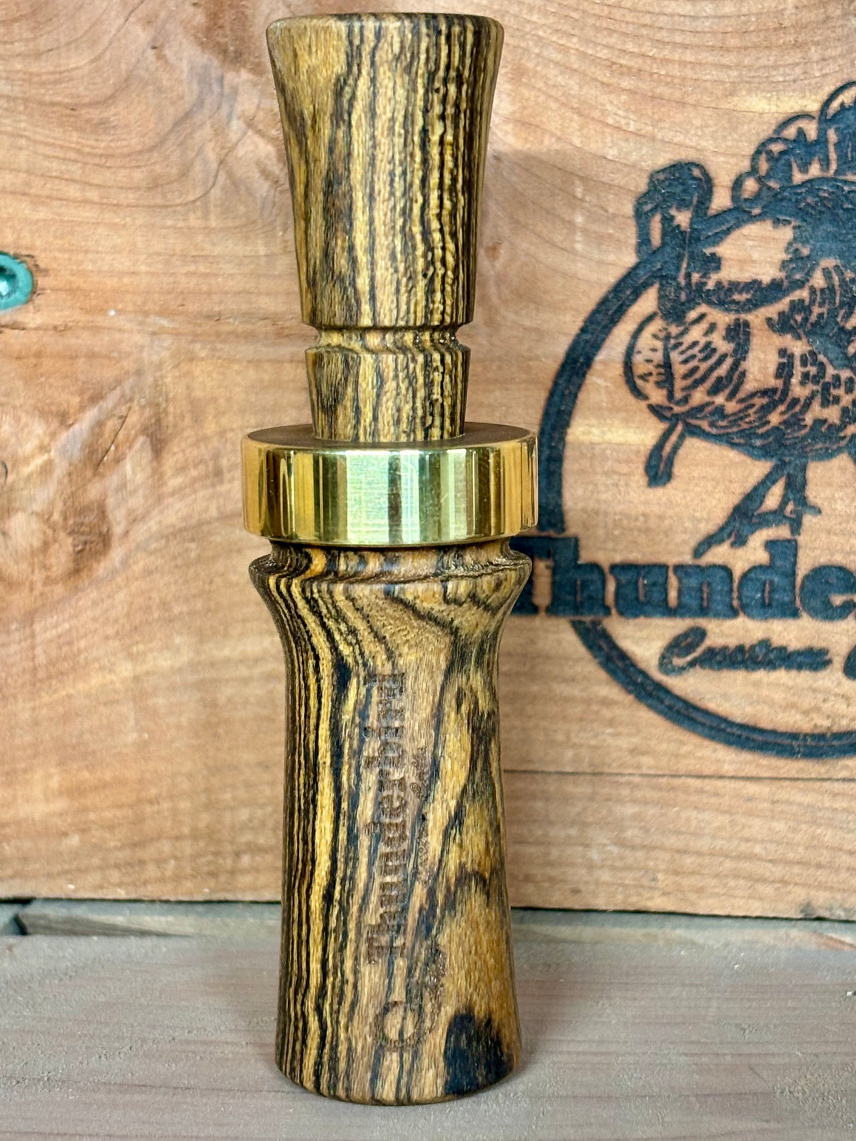 Single Reed Duck Call Bocote Single Reed Duck Call – Thunderbird Custom Calls