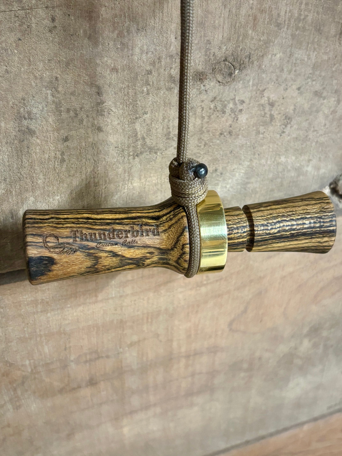 Single Reed Duck Call Bocote Single Reed Duck Call – Thunderbird Custom Calls