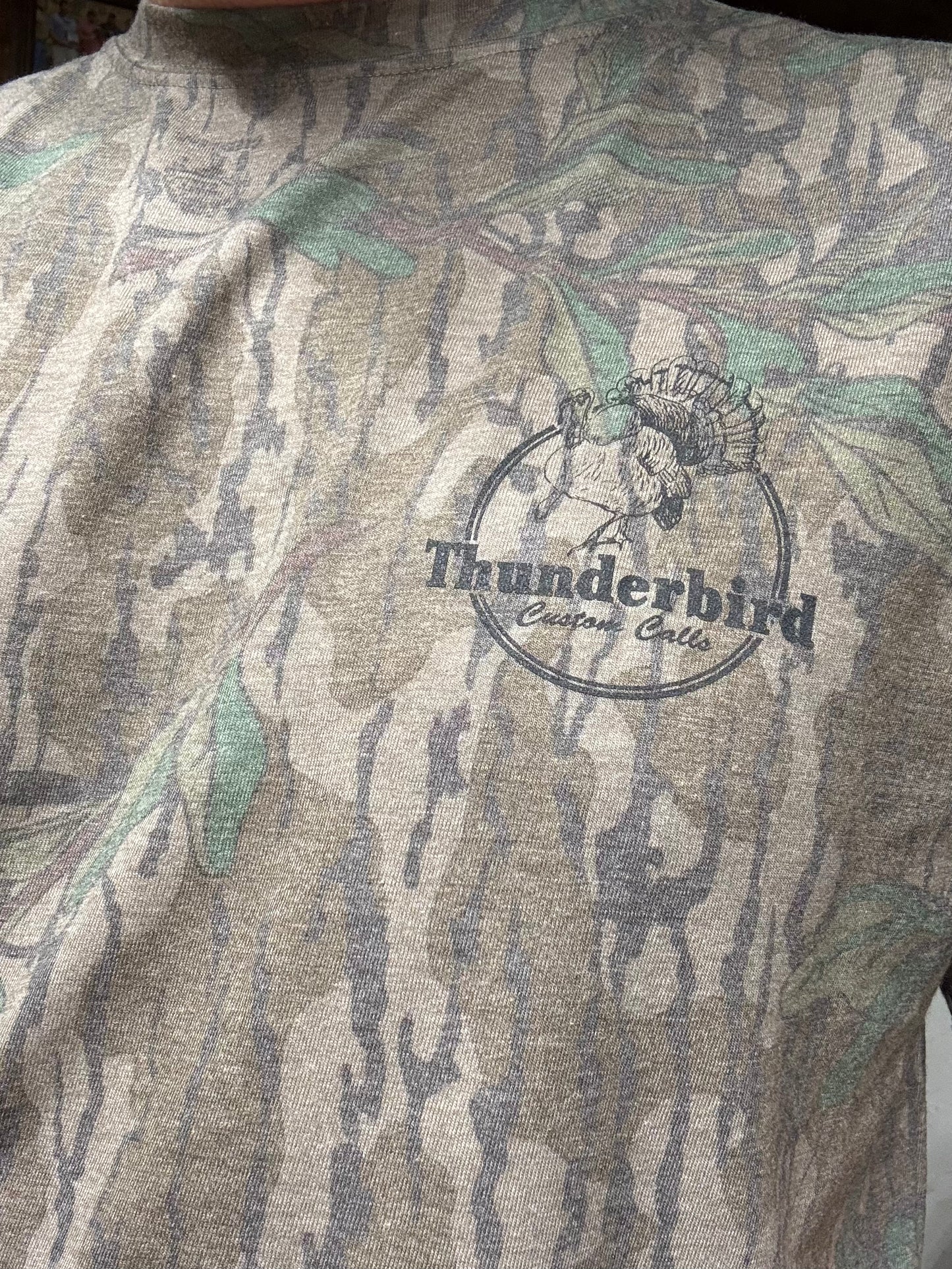Thunderbird logo Greenleaf short sleeve tshirt