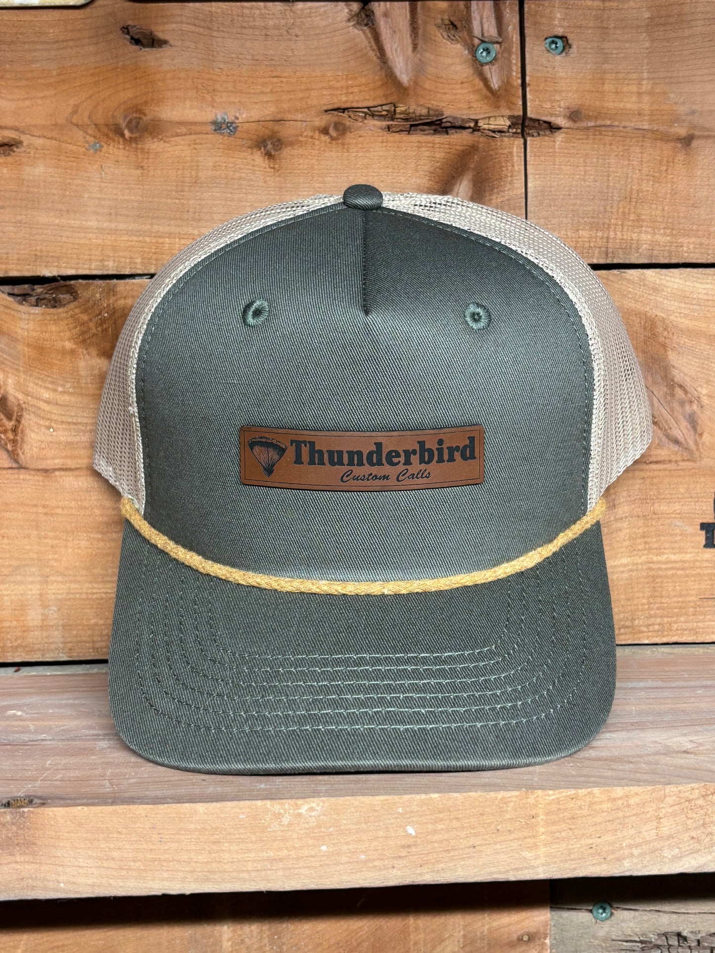 Thunderbird patch foam front hat