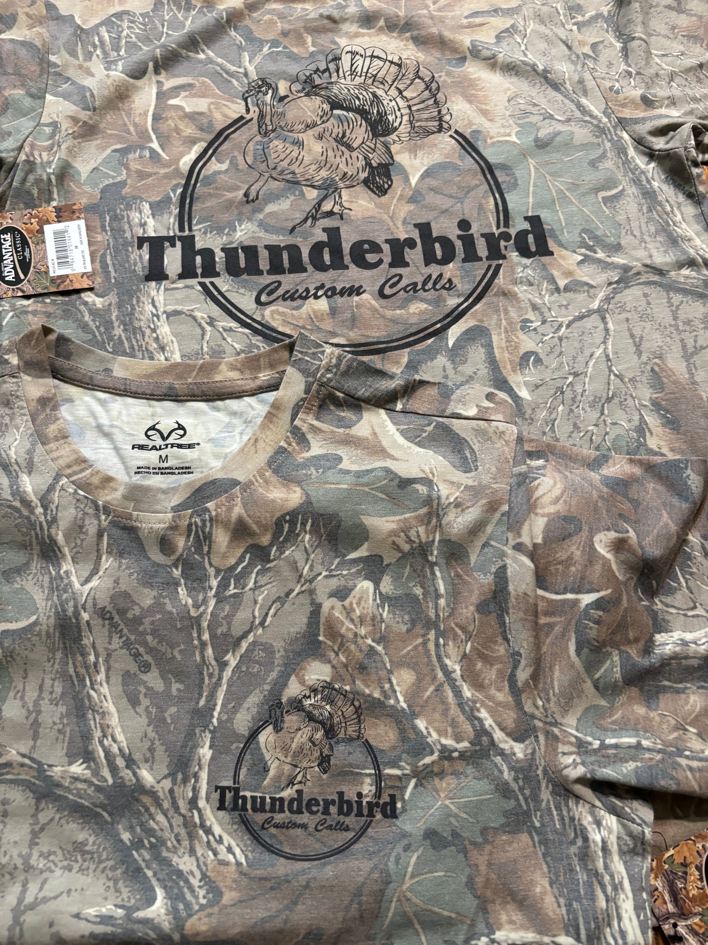 Advantage Classic Tri Blend Faded Camo Short Sleeve T-Shirt