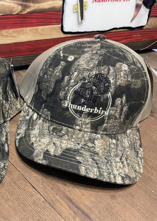 Thunderbird Embroidered mesh back Timber